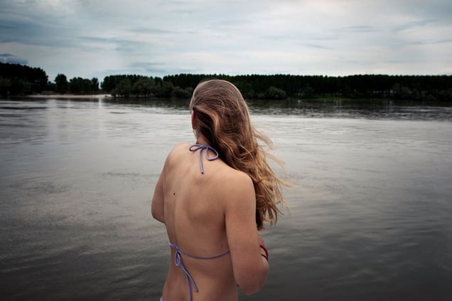 Celarevo, a little village along the Danube - SERBIA. From the series "Where Europe ends" © Camilla De Maffei