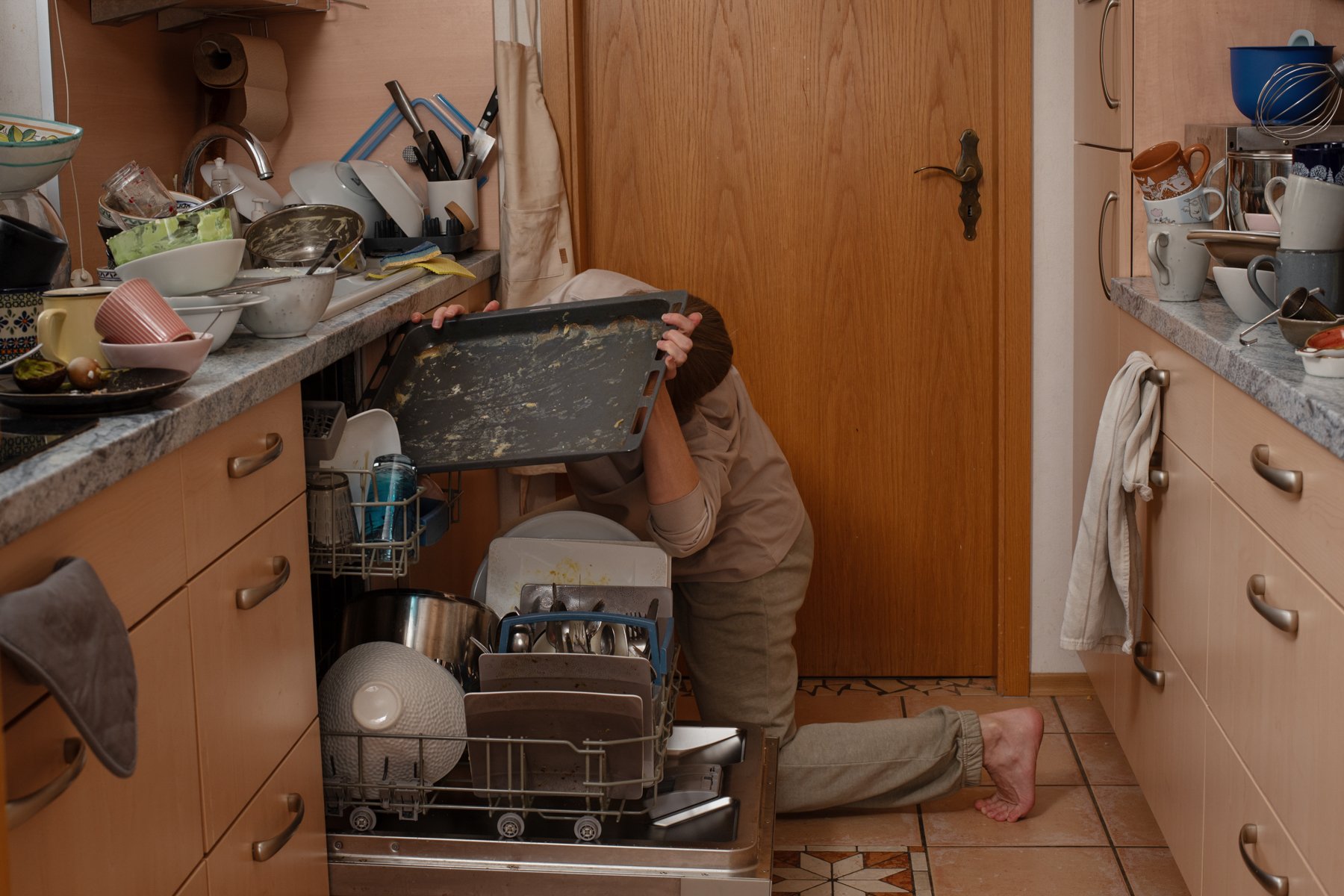 From the series, My Mother Doesn't Work © Olga Steinepreis