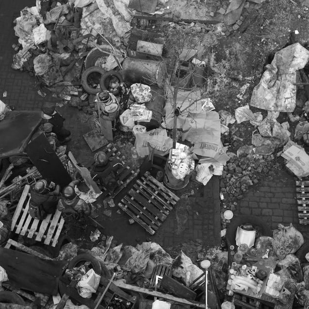 Ukraine Revolution, Kiev, February 2014 © Alfred Yaghobzadeh