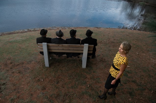 Jennifer at the park.