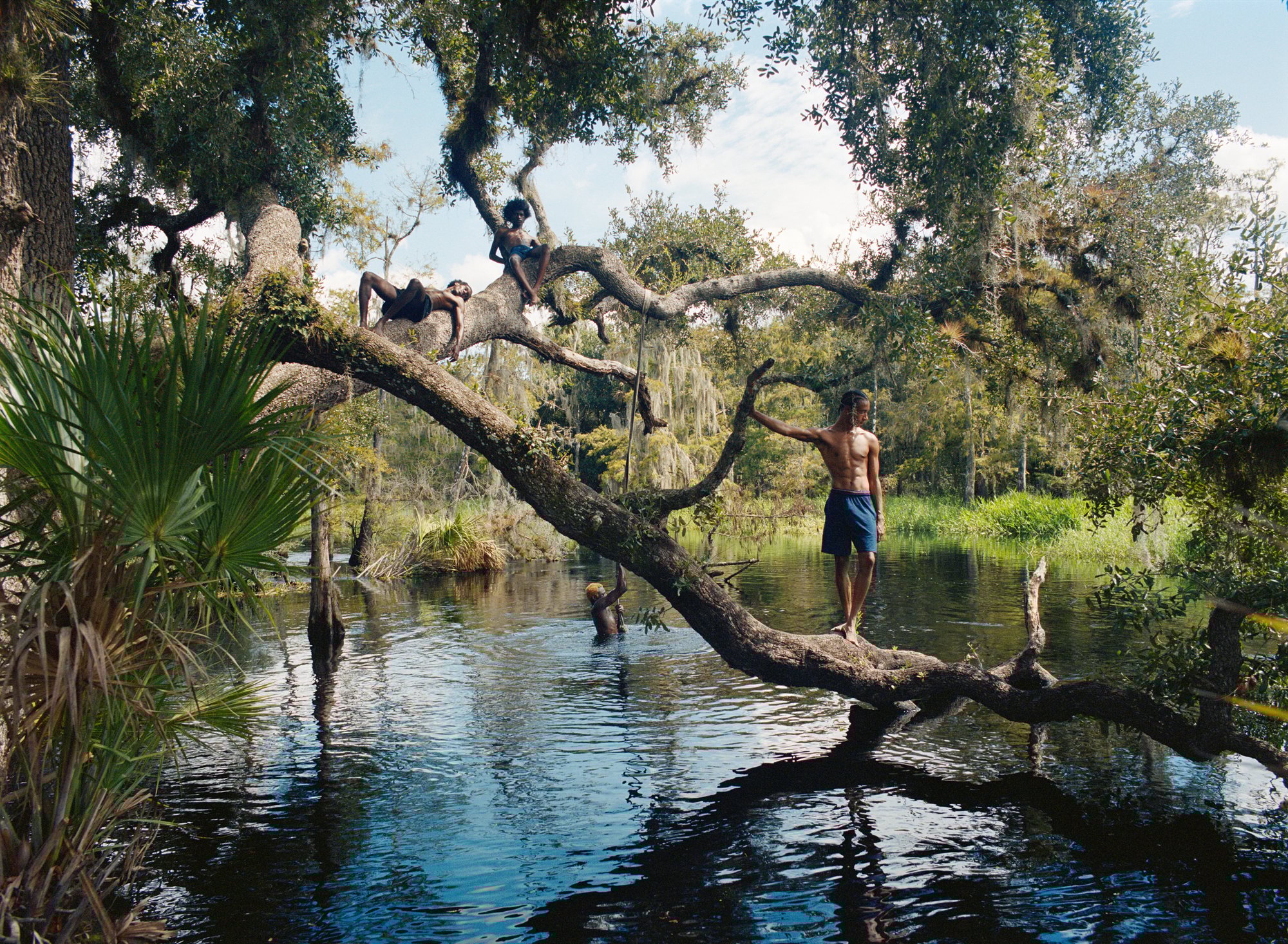 Creek, 2024. Archival pigment print, from Florida Boys (2020–2025) © Josh Aronson