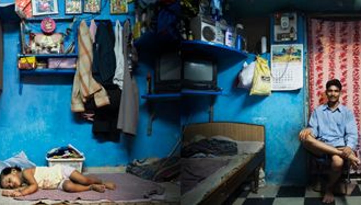 Santosh Lohar home, Mumbai, from The Places We Live (Aperture, 2008) © Jonas Bendiksen/Magnum Photos