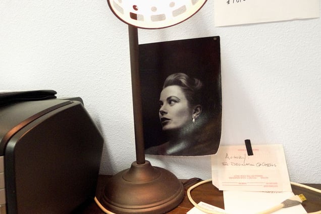 Adrain Chesser's studio © 2013 Christopher Rauschenberg