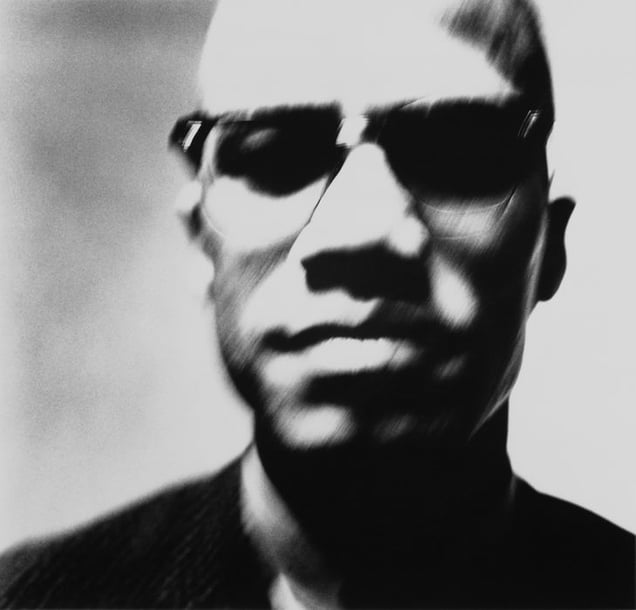 Malcolm X, Black Nationalist leader, New York, March 27, 1963, © 2008 The Richard Avedon Foundation