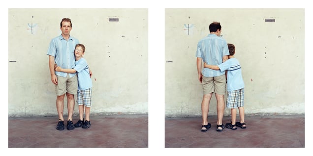 Father and son, Florence