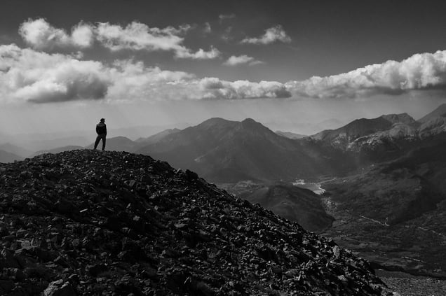 Peak of Mount Ziria, Peloponnese (October 6, 2012)