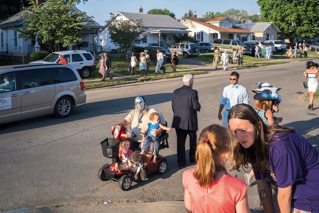 Louisville, Kentucky. 2015. Kentucky Derby aftermath.