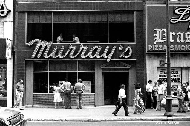Murray's Restaurant, Montreal, 1976