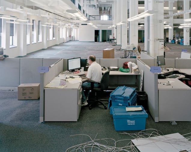 George Carter, Assistant National/Foreign Editor, Weekend Of Move, 5:18pm, 2012 © Will Steacy