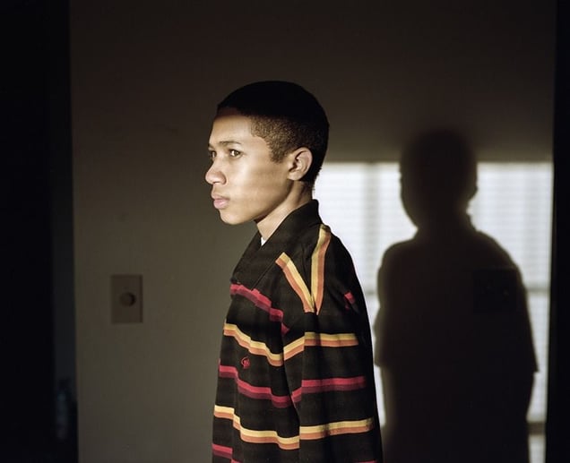 Sharrod (shadow). From the series "I slowly watched him disappear" © Jason Hanasik