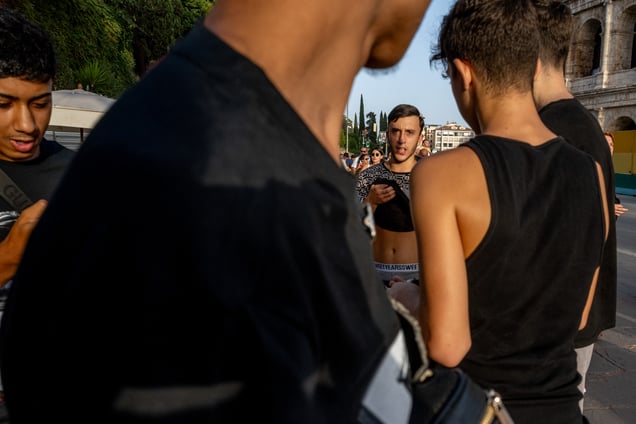 Boys in Black, Rome 2024