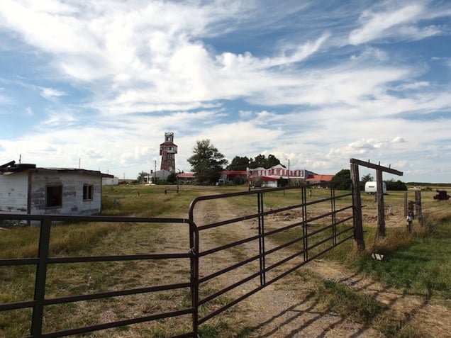 Tower Museum in the landscape, 2024.