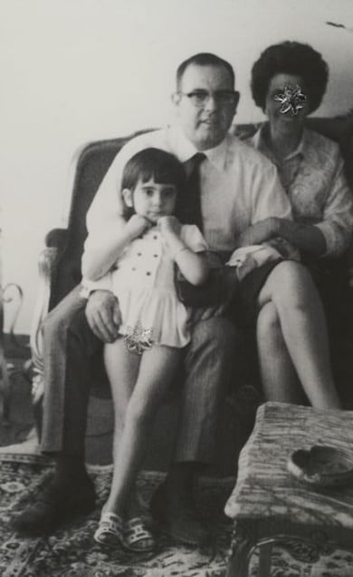 papa / daddy, from the series Photos-Souvenirs, © Carolle Benitah