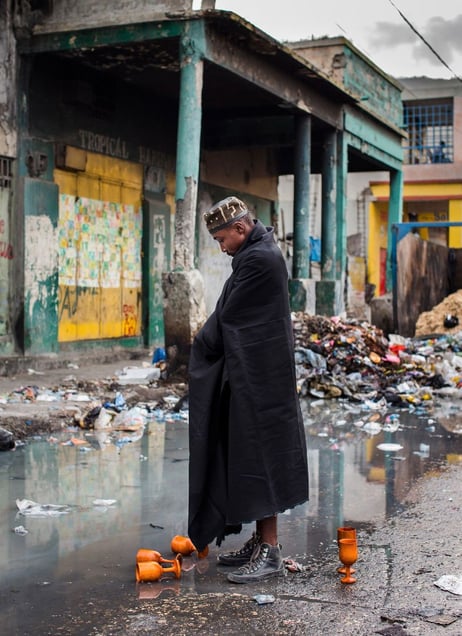 Ghetto Tarot - 5 of cups