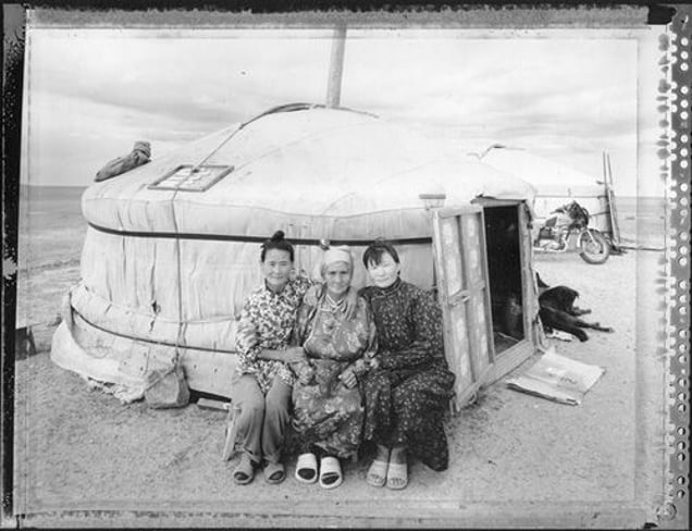 Old Mother (Nomadic Mongolia #38), 2004. © Elaine Ling