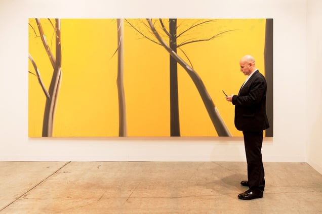 Peter Blum, Art Basel Miami Beach 2010  Artist: Alex Katz © Andy Freeberg