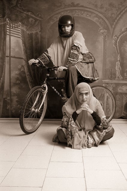 From the exhibition and book "Iran, Année 38."