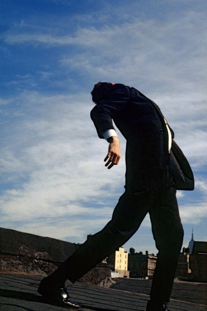 19, from the series "Men in the Cities." Showing at In Camera Galerie. Courtesy of PhotoLondon.