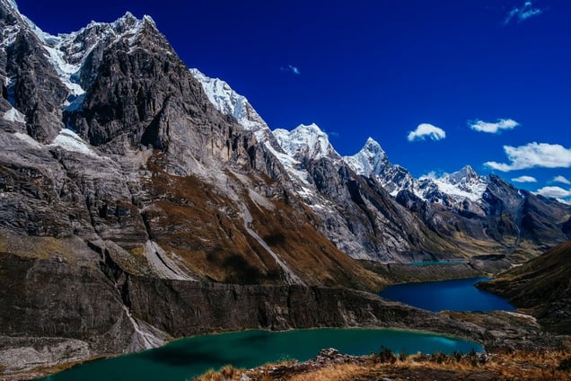 Three Lakes, Huayhuash Trek Peru