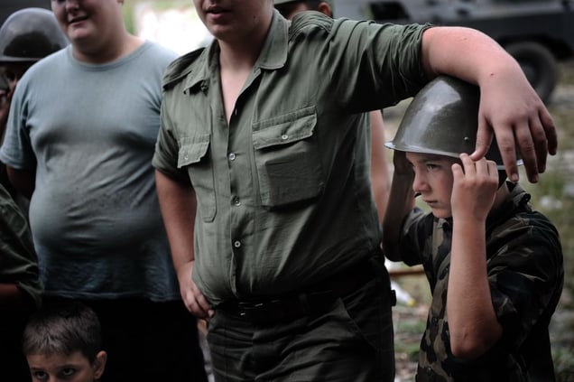 From the series "Military Camp" © Árpád Kurucz
