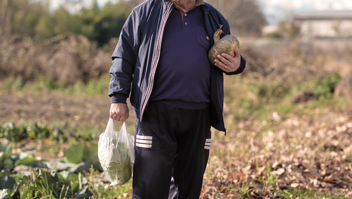 Giorgio, between fields and life.