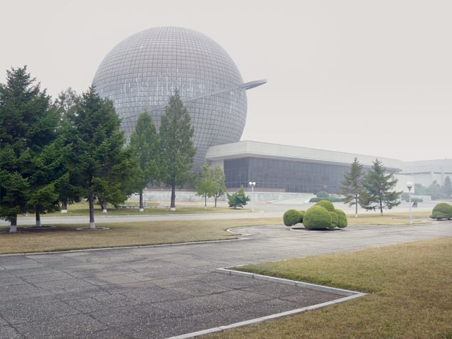 Electronics Industry Hall, Pyongyang, North Korea, 2015