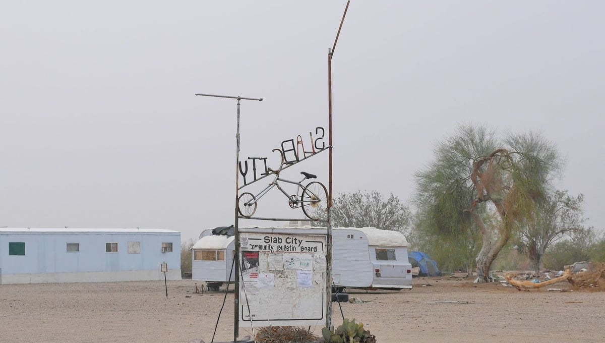 URBAN SPRAWL EMPTINESS-Around Salton Sea