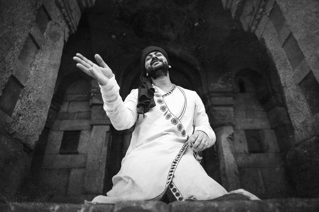 One of Khusrau's greatest contributions to the world of music is the invention of Qawwali, a devotional music style which is pure ecstasy. These surreal qawwali compositions are performed even today throughout South Asia, a testimony to his unwavering legacy