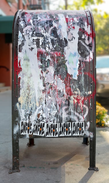 US postal relay box no. 29, New York, NY