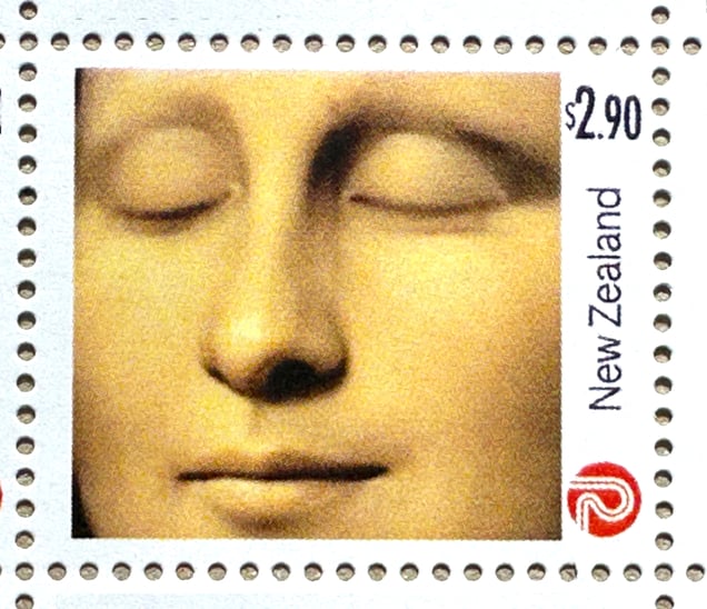 New Zealand postage stamp - Peace Mona Lisa - May 2026