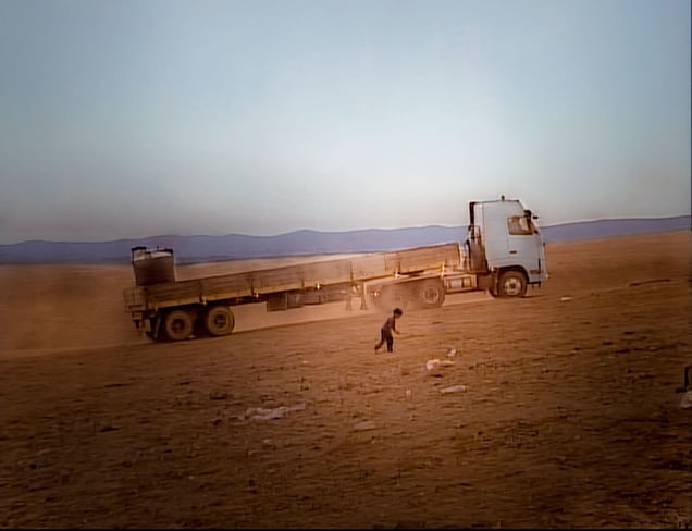 Negev Desert, Israel (2005). Unrecognized desert village. Growing up.