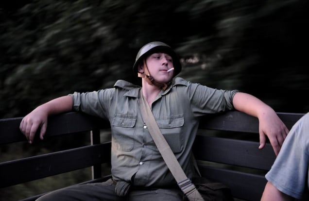 From the series "Military Camp" © Árpád Kurucz