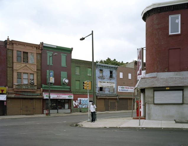 © Daniel Traub (United States) Man on Ridge Avenue, North Philadelphia, 2008. Honorable Mention, LensCulture Exposure Awards 2009