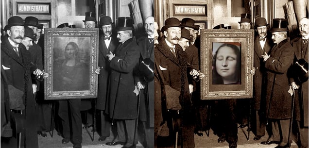 Stolen Mona Lisa