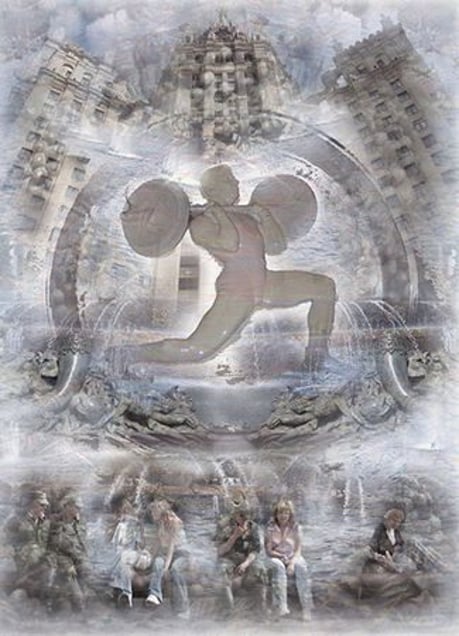 From the series Sports in the USSR, 2004. © Natasha and Valera Cherkashin