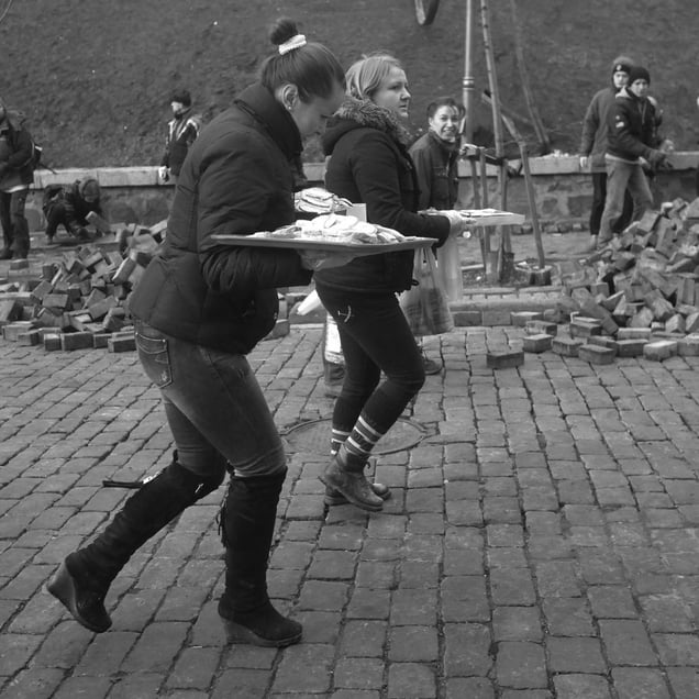 Ukraine Revolution, Kiev, February 2014 © Alfred Yaghobzadeh