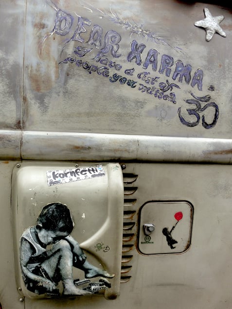 "KARMA CHAOS CAPITALISM"