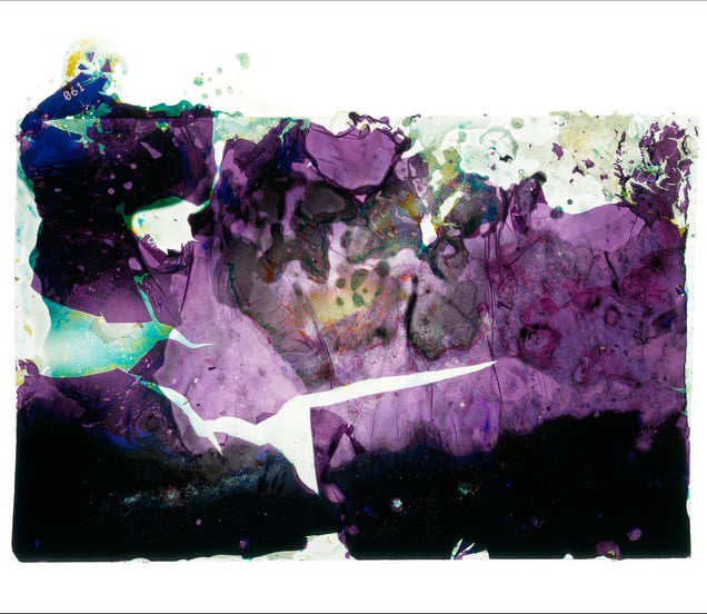 A Photograph of the Whirlpool Galaxy Eaten by Bacteria Found in a Motel's Heart-Shaped Hot Tub