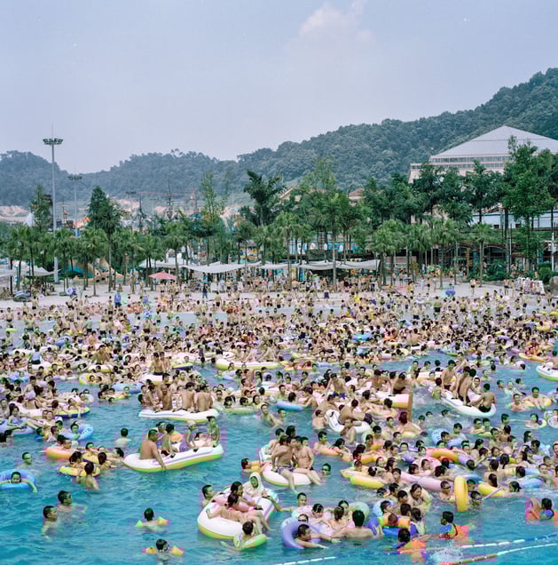 Chongqing summer pool