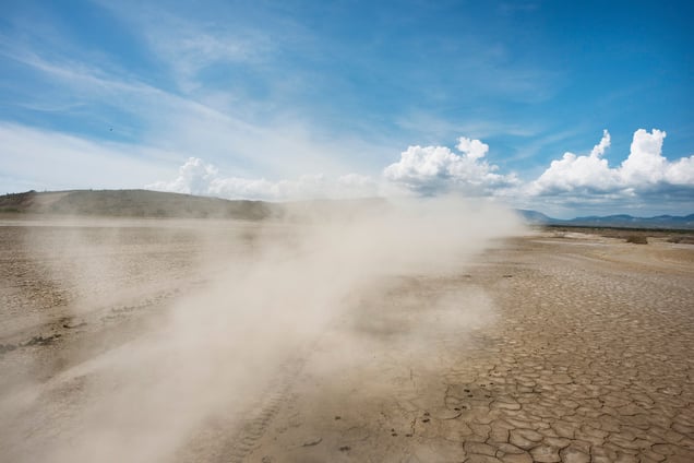 Drought in the North Ouest province.