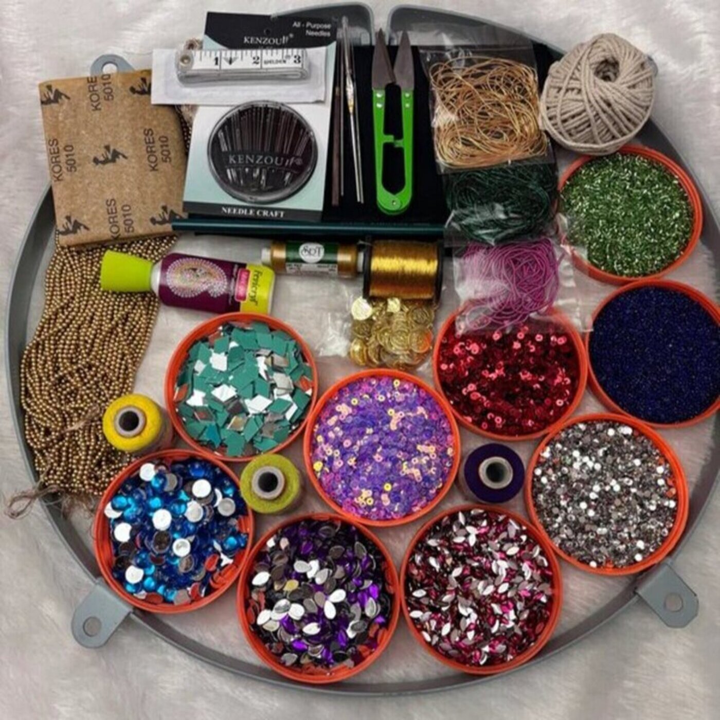 Complete Aari Work Materials Kit Online | Ray Aari Shop