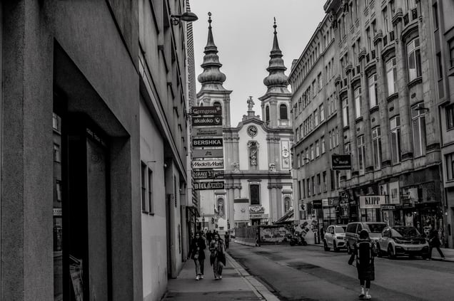Jewish quarter in Vienna
