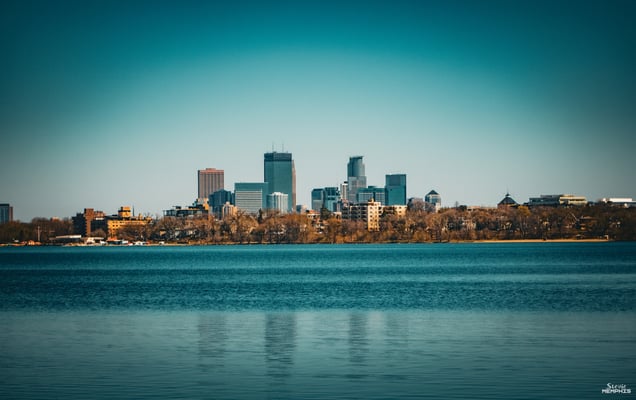 Minneapolis From the Lake