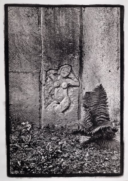 Handmade photographic print.