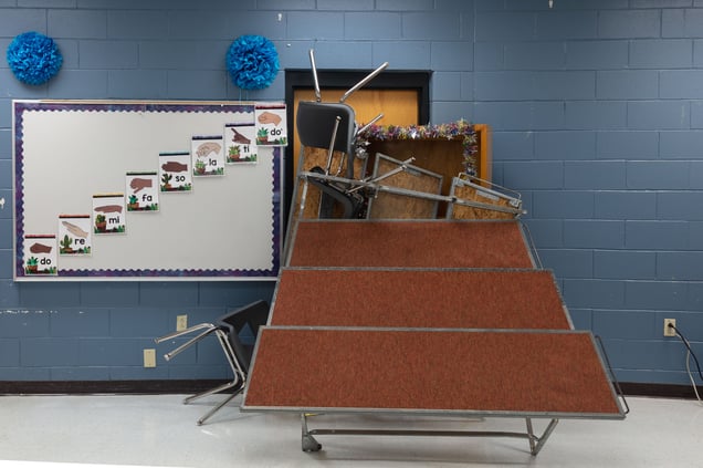 Barricade - Elementary Music Classroom