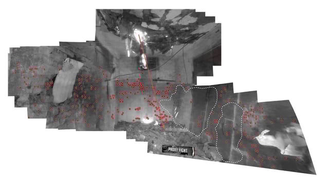 Photography extract from Decoding video testimony, Miranshah, Pakistan, March 30, 2012 © Forensic Architecture in collaboration with SITU Research