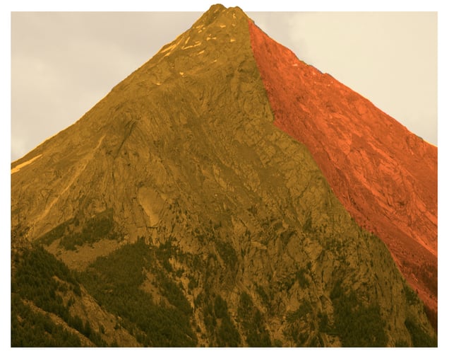 Almagellhorn from the series "Hikari," 2013 © David Favrod