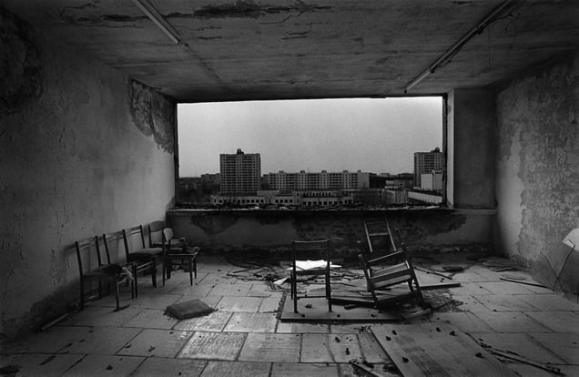 From the Polessia Hotel, Pripyat, Exclusion Zone (Ukraine) © Pierpaolo Mittica