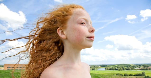 Valerie, from the series Natural Red Hair © Hanne van der Woude