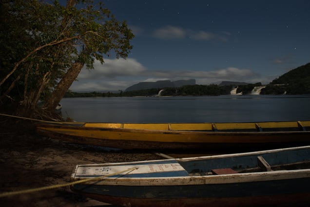 Canaima lagoon, National Park Canaima Venezuela